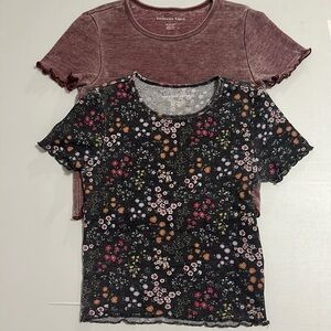 American eagle baby tee bundle